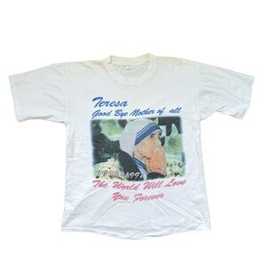 White Graphic Men's T-Shirt